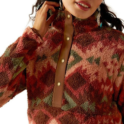  Ariat Women's Berber Snap Front Sweater