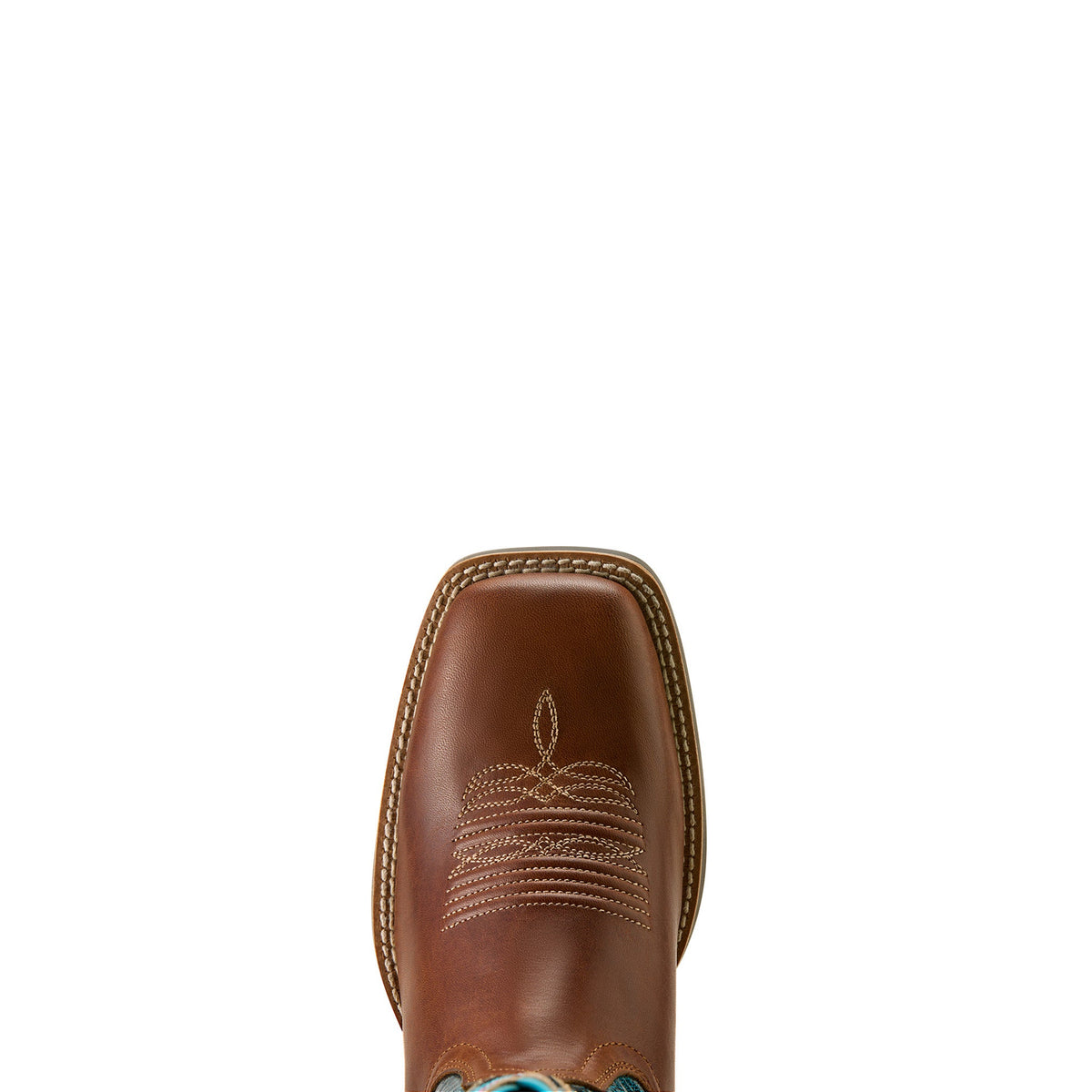  Ariat Women's Vintage Caramel Captivate Wide Square Toe Western Boot