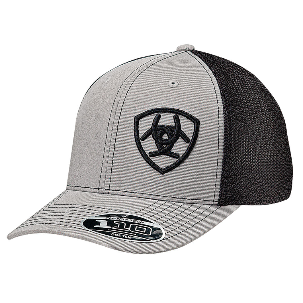  Grey/Black Ariat Logo Cap