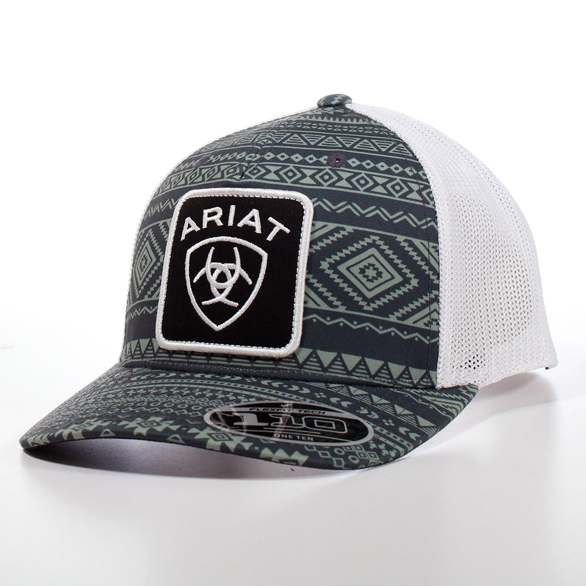  Ariat Green Aztec Cap