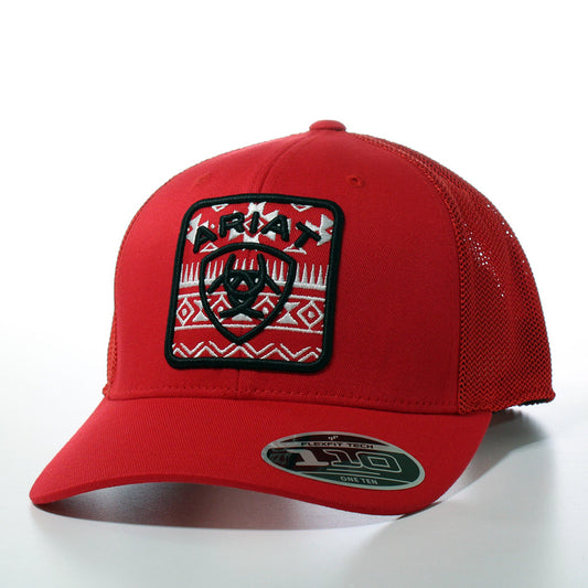  Ariat Red SW Logo Cap