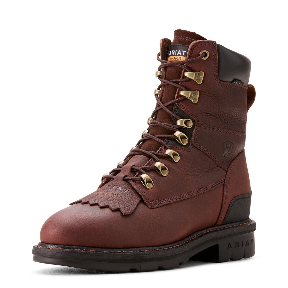  Ariat Men's 8" Lace Up Steel Toe Work Boot