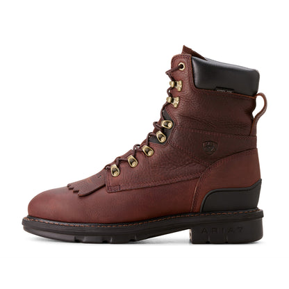  Ariat Men's 8" Lace Up Steel Toe Work Boot