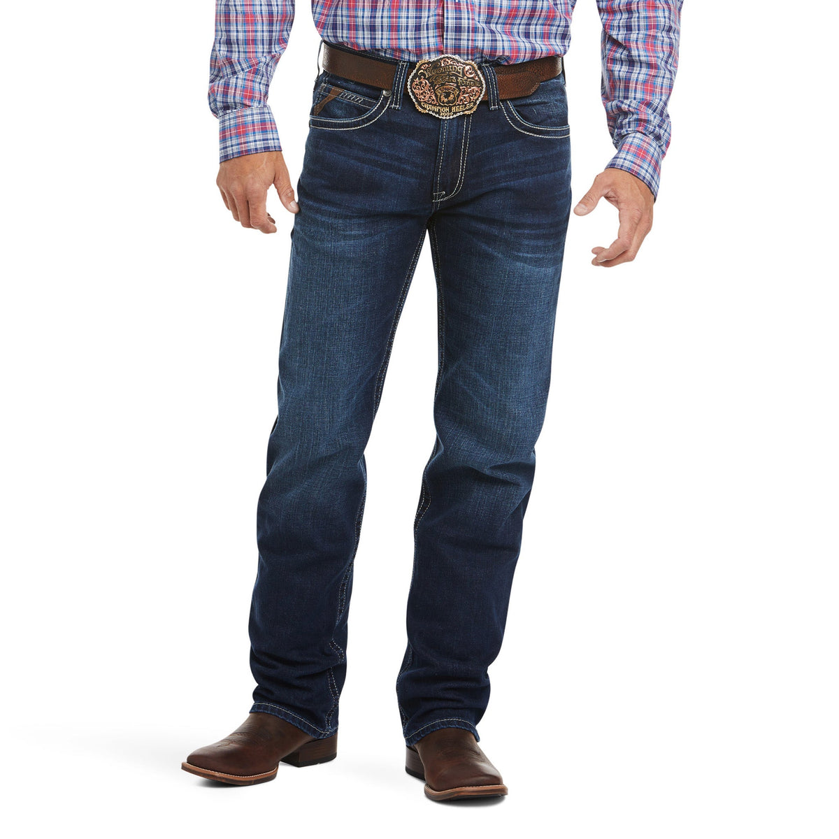  Ariat Men's M2 Relaxed Stretch Stillwell Boot Cut Jean