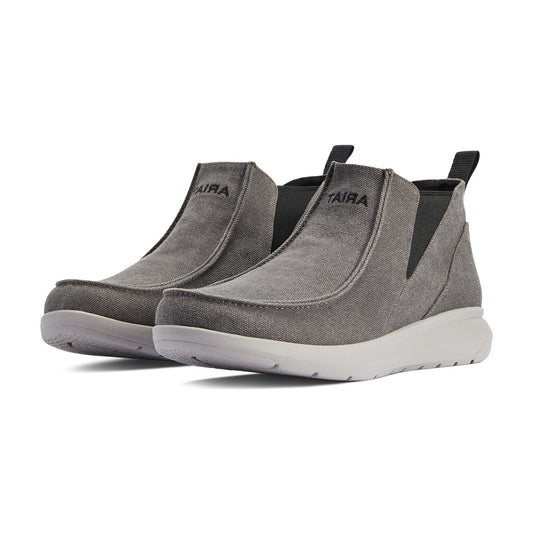  Ariat Men's Charcoal Grey Twin Gore Hilo Shoes
