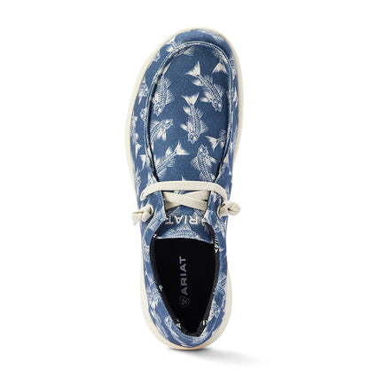  Ariat Men's Bonefish Blue Hilo Shoes