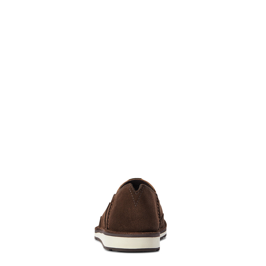  Ariat Women's Chocolate Suede Aztec Cruiser