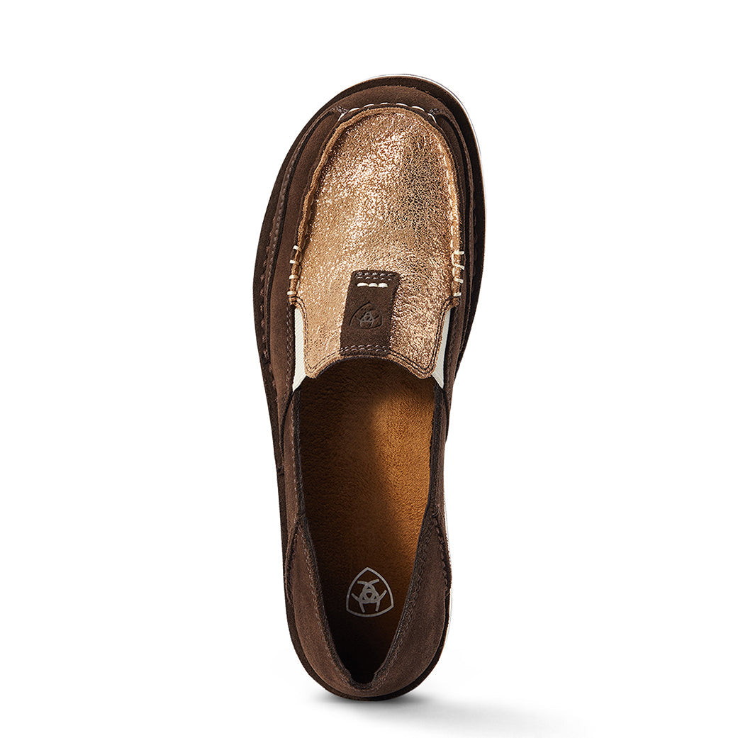  Ariat Women's Chocolate Suede Aztec Cruiser
