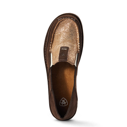  Ariat Women's Chocolate Suede Aztec Cruiser