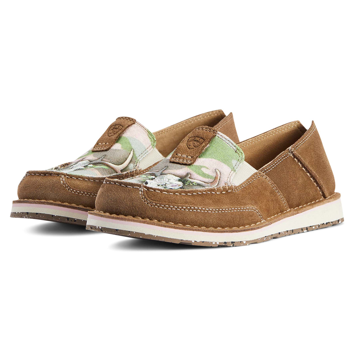 Ariat Women's Brown & Doe Camo Cruiser