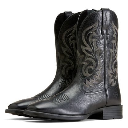  Ariat Men's Ultra Black Slim Zip Square Toe