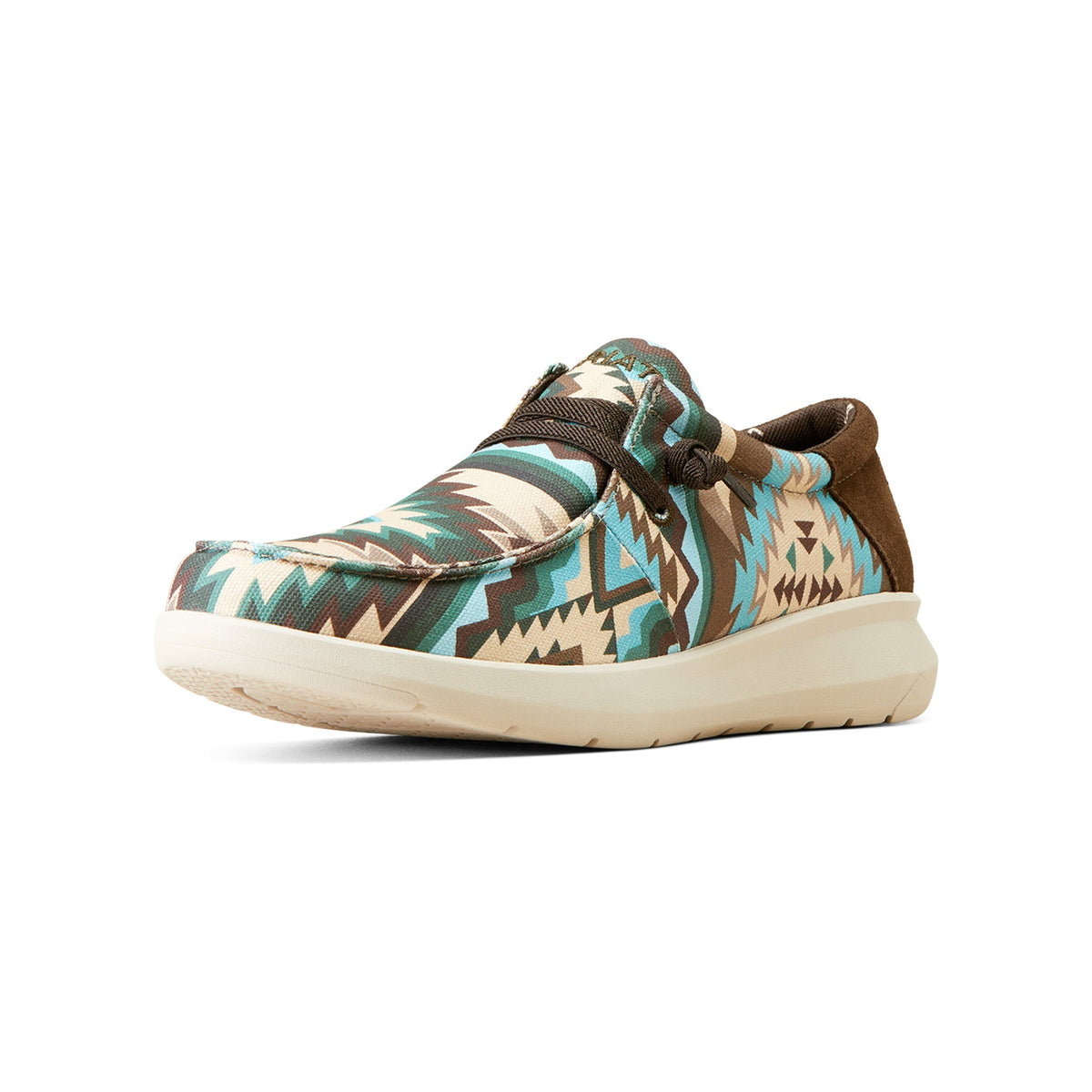  Ariat Men's Blue Southwest Print Hilo Shoes