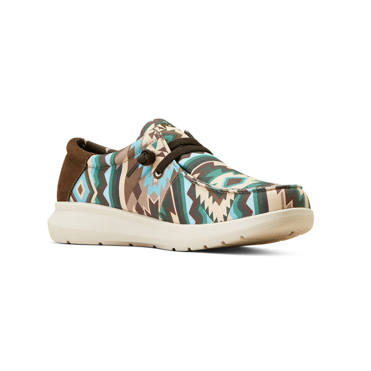  Ariat Men's Blue Southwest Print Hilo Shoes