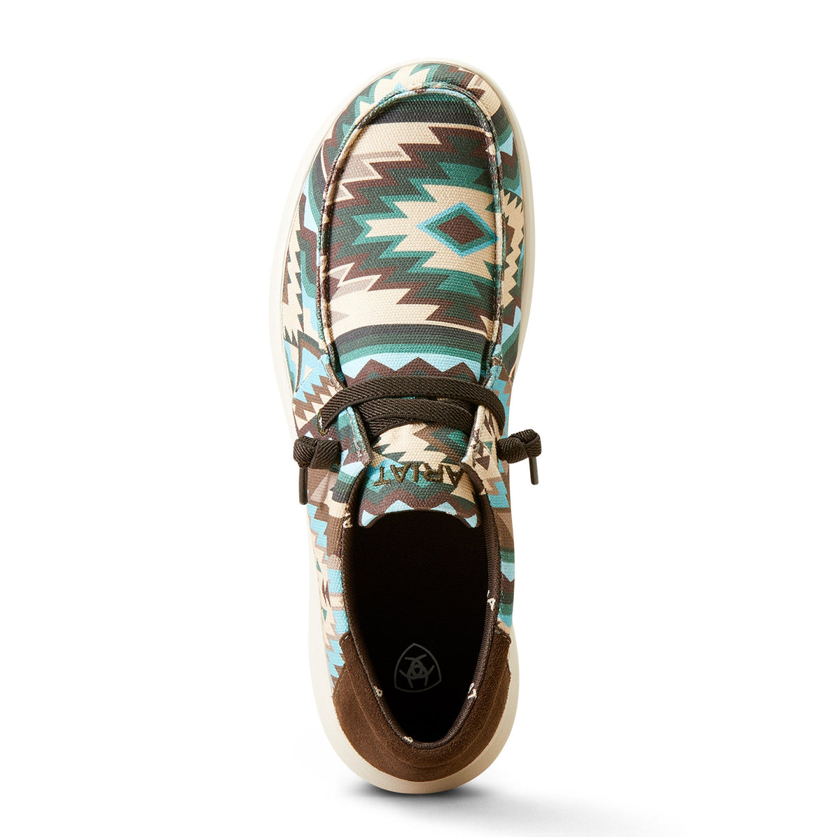  Ariat Men's Blue Southwest Print Hilo Shoes
