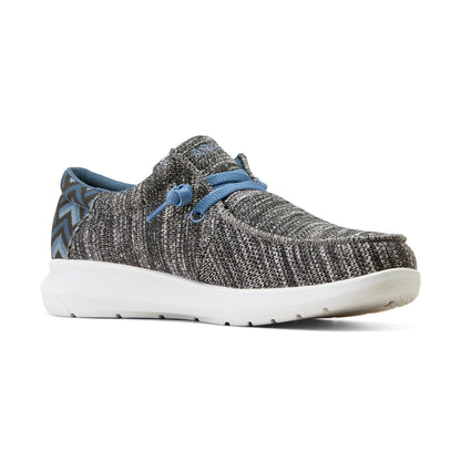  Ariat Men's Heather Grey & Blue Laces Hilo Shoes
