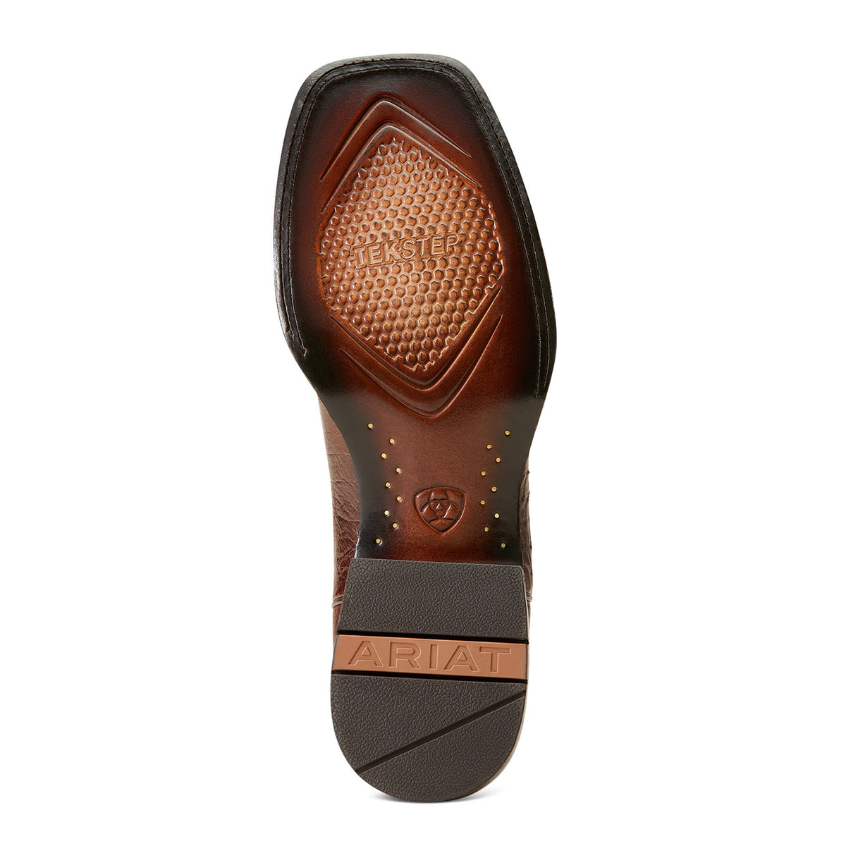 Ariat Men's Badlands Brown Ostrich Boots