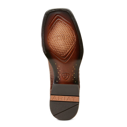  Ariat Men's Badlands Brown Ostrich Boots
