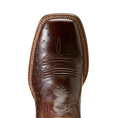  Ariat Men's Badlands Brown Ostrich Boots