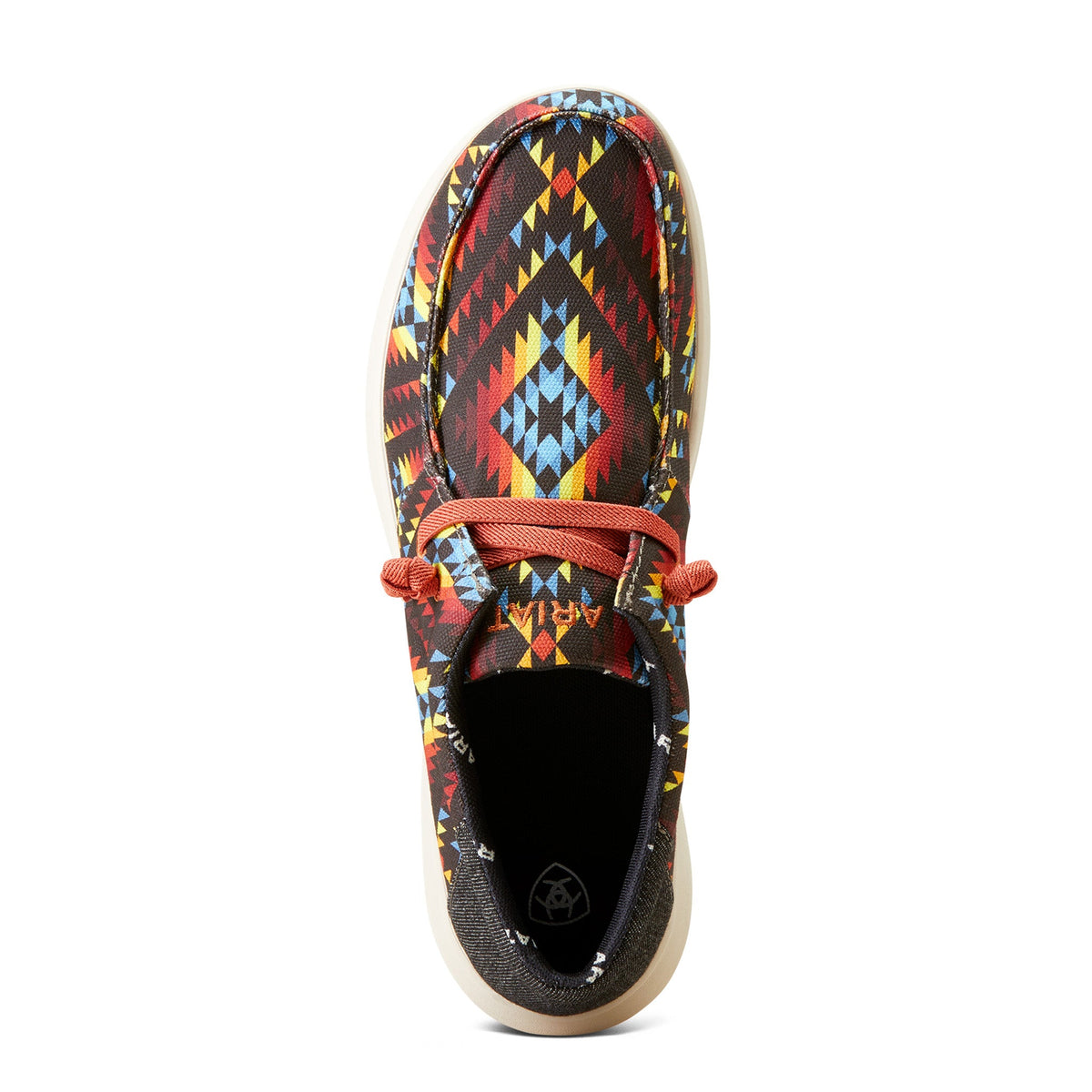  Ariat Men's Fiery Southwest With Denim Heel Hilo