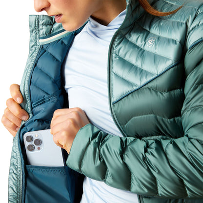  Ariat Women's Arctic Silver Ideal Down Jacket