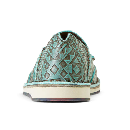  Ariat Women's Turquoise Blanket Emboss Cruiser