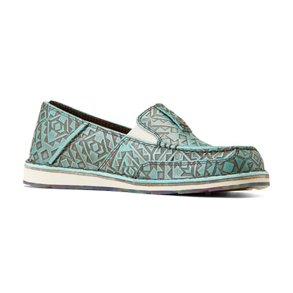  Ariat Women's Turquoise Blanket Emboss Cruiser