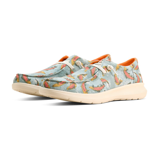  Ariat Men's Olive Rainbow Trout Hilo Shoes