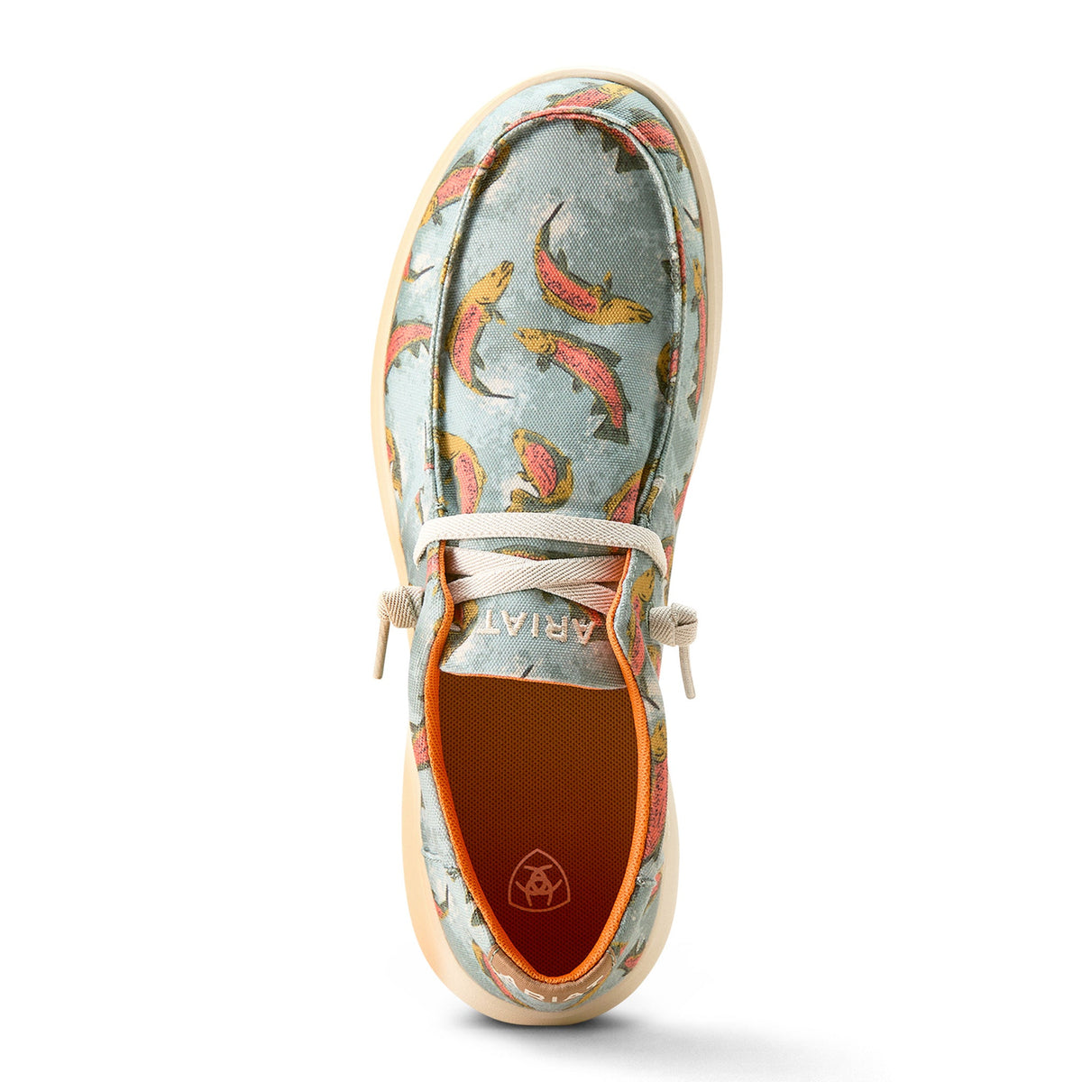  Ariat Men's Olive Rainbow Trout Hilo Shoes