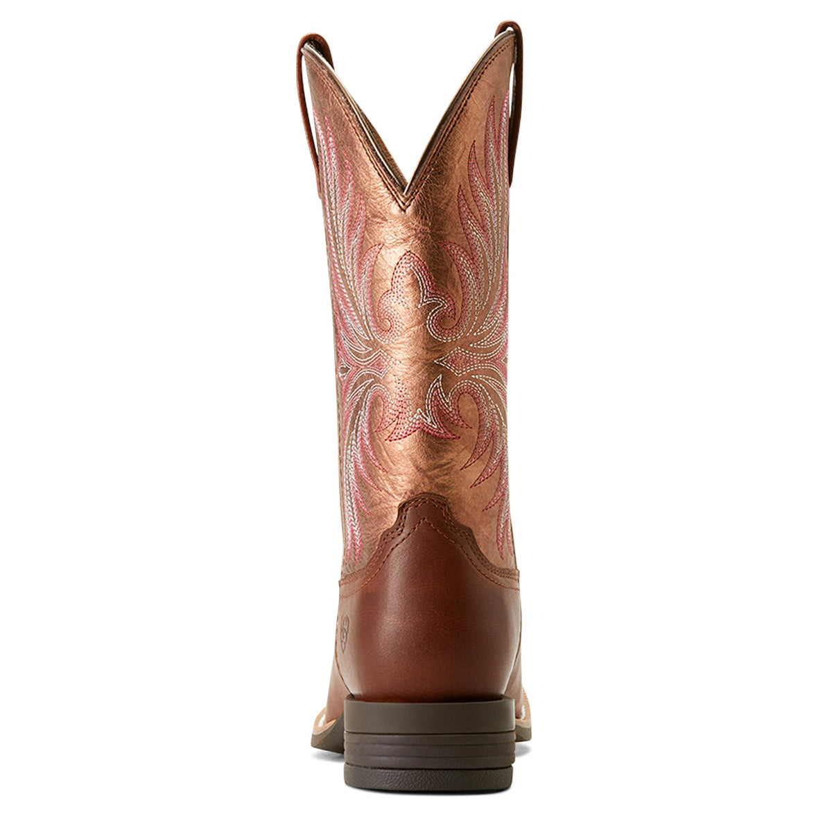  Ariat Ranahan Sienna Saddle/Rusty Red Round Toe Boots