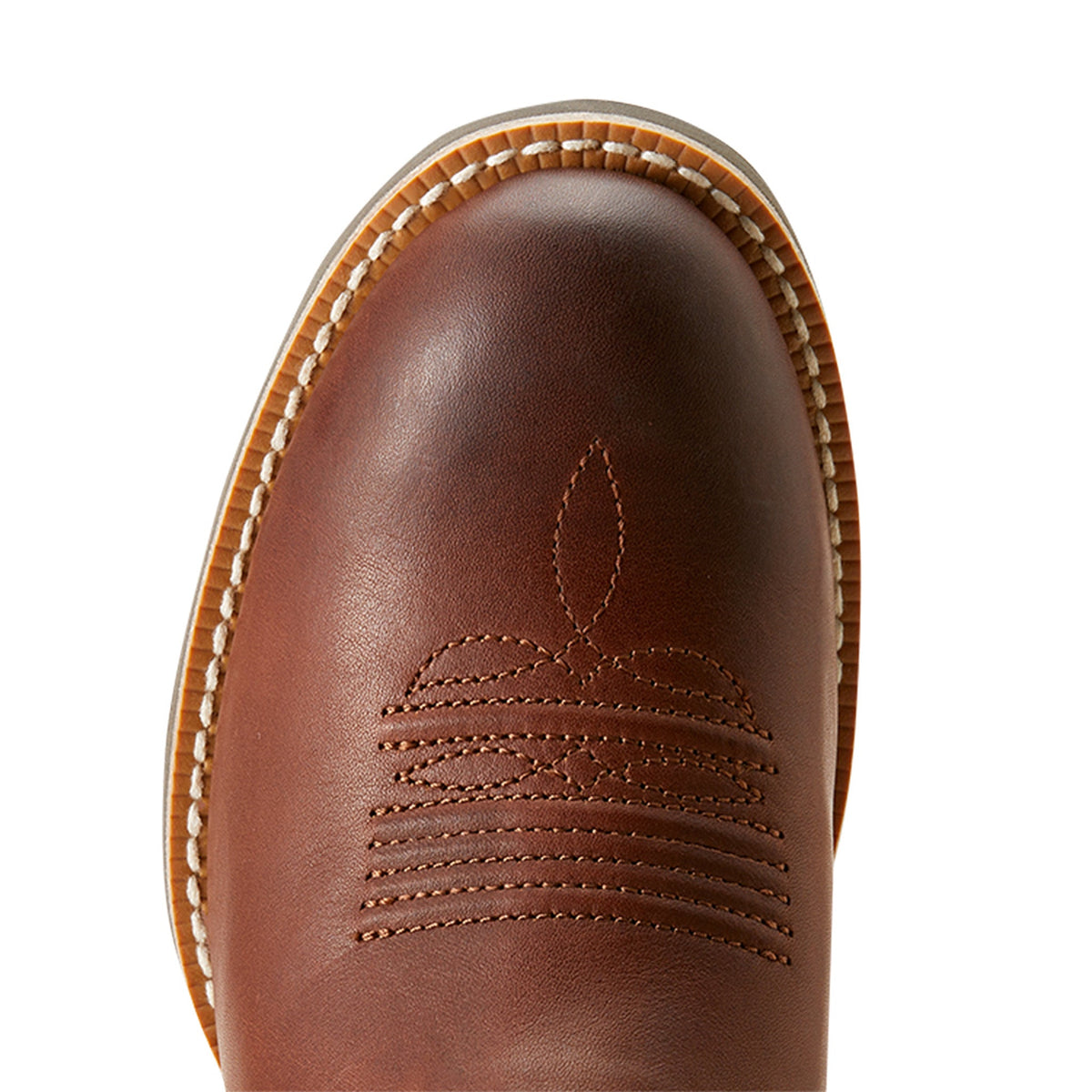  Ariat Ranahan Sienna Saddle/Rusty Red Round Toe Boots