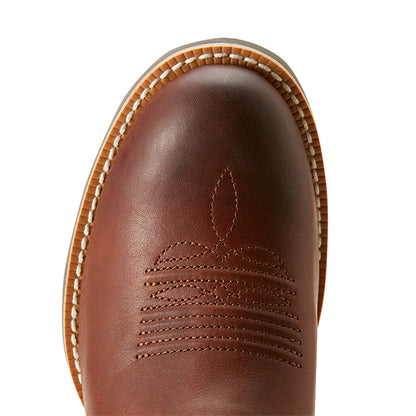  Ariat Ranahan Sienna Saddle/Rusty Red Round Toe Boots