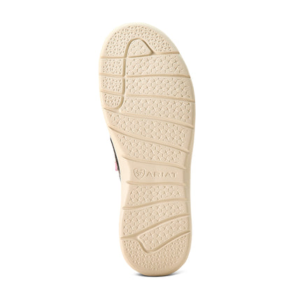  Ariat Women's Black White Flannel Hilo Shoes