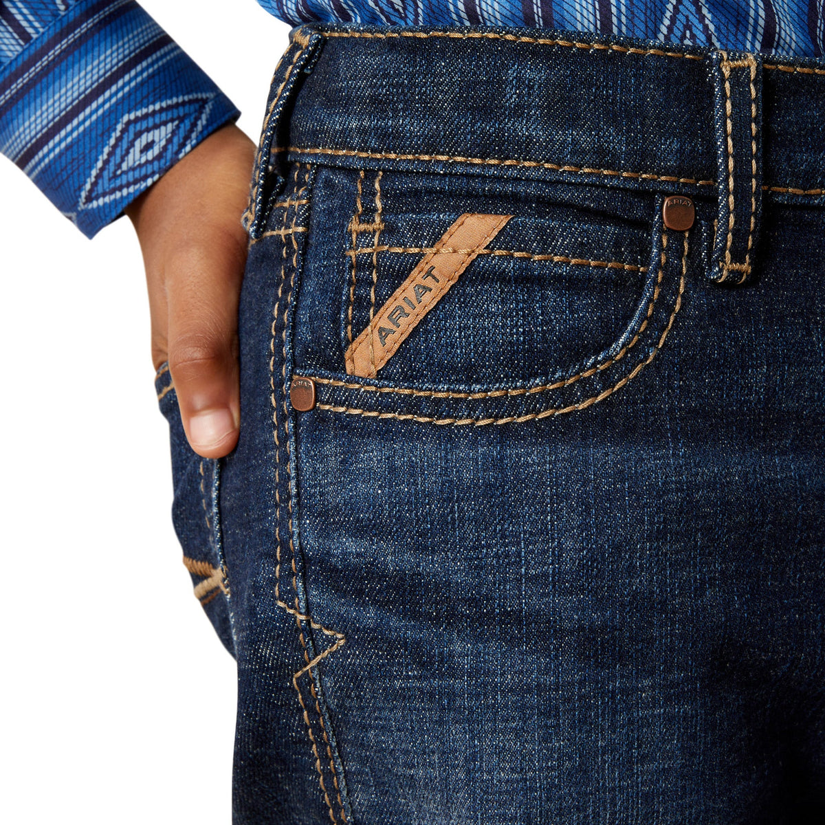  Ariat Boy's B5 Boys Slim Straight Leg Jean