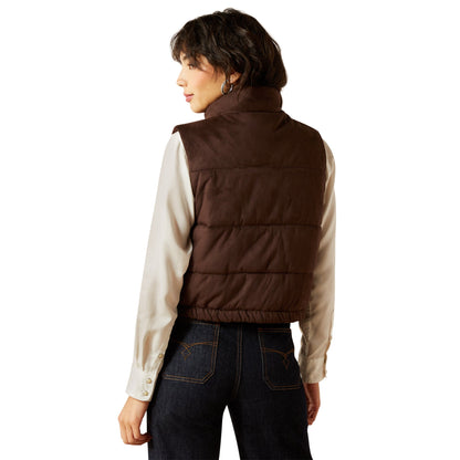  Ariat Faux Leather Vest