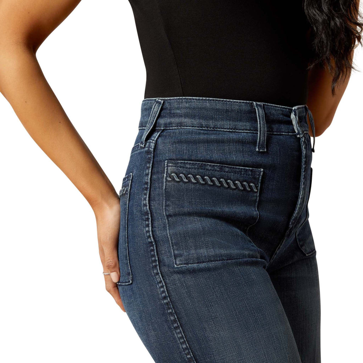  Ariat Ultra High Rise Jill Wide Leg Jean