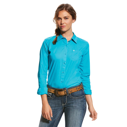  Ariat Women's Blue Bird Kirby Stretch Long Sleeve Shirt
