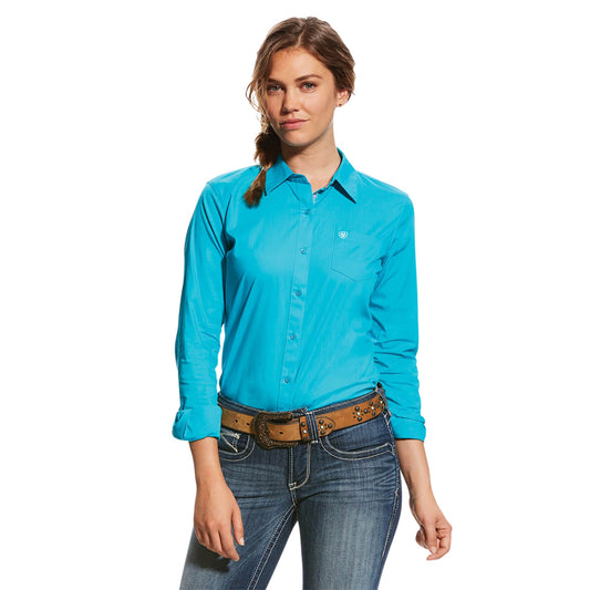  Ariat Women's Blue Bird Kirby Stretch Long Sleeve Shirt