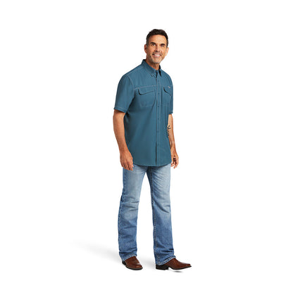  Ariat Men's VentTEK Short Sleeve Button Down