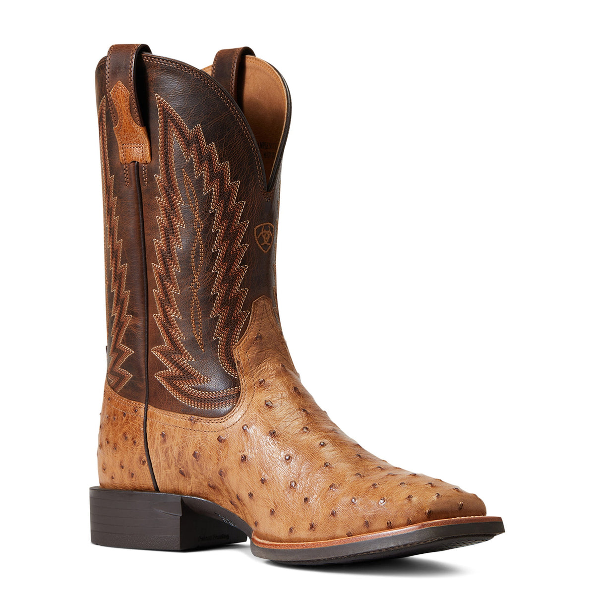  Ariat Men's Quantum Primo Full Quill Ostrich Boots