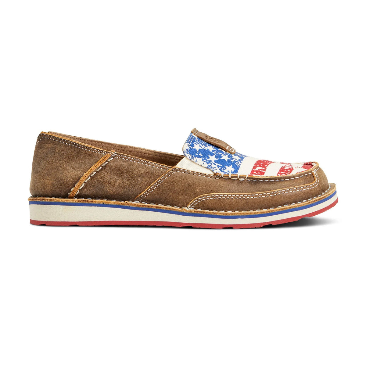 Ariat Women's Brown Flag Cruiser
