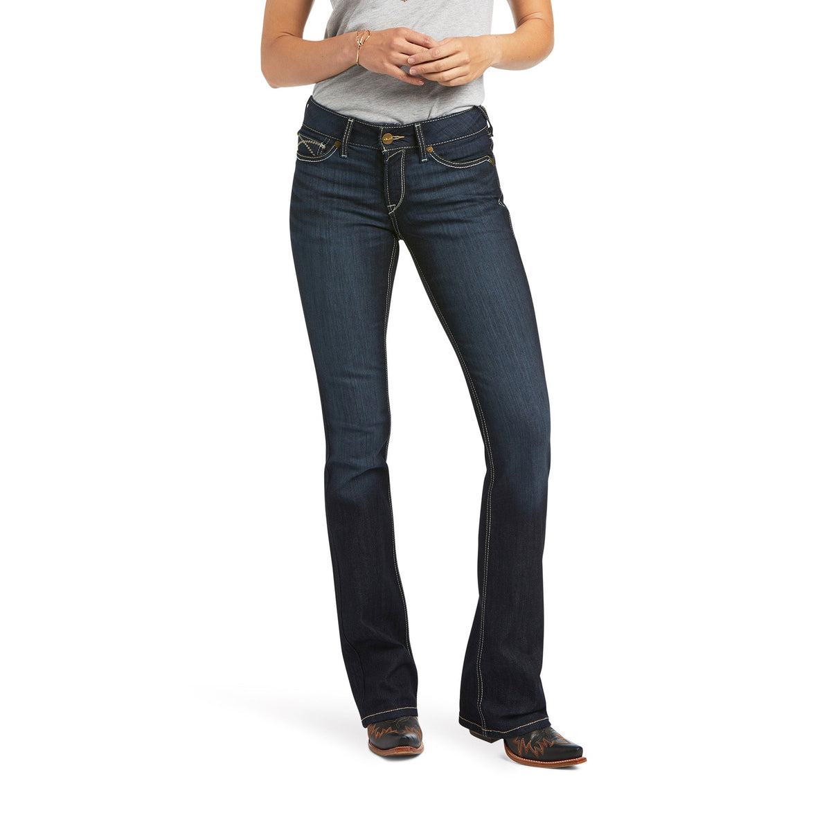  Ariat Women's R.E.A.L. Contessa Boot Cut Jeans