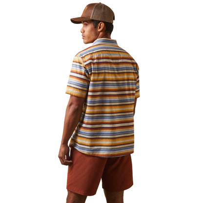  Ariat Men's Sunset Serape Short Sleeve Shirt