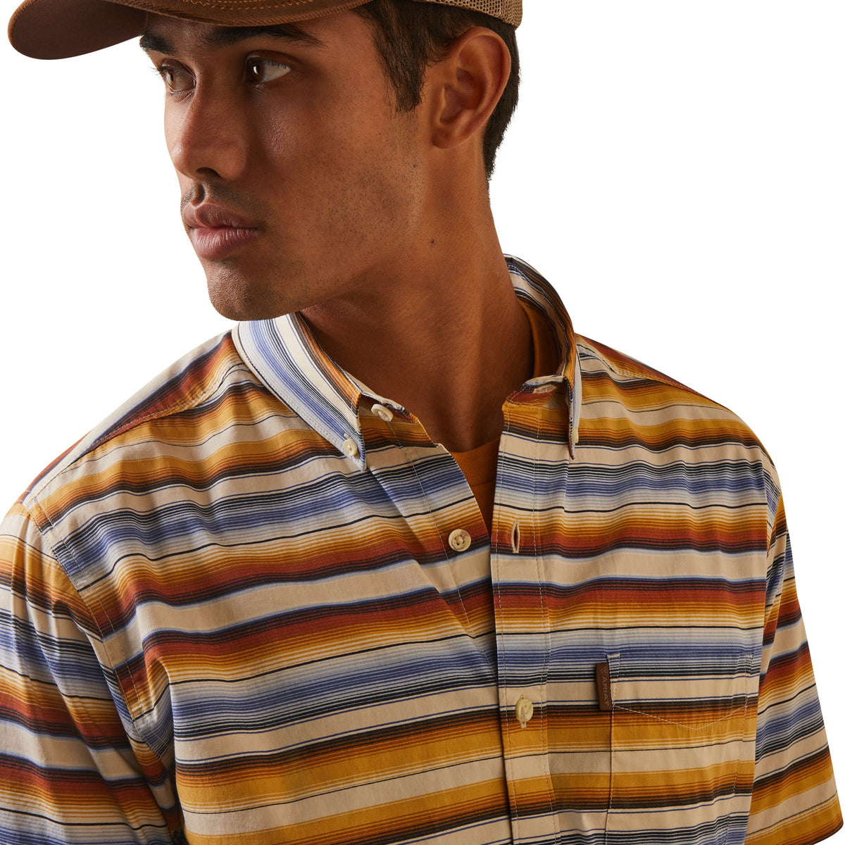  Ariat Men's Sunset Serape Short Sleeve Shirt