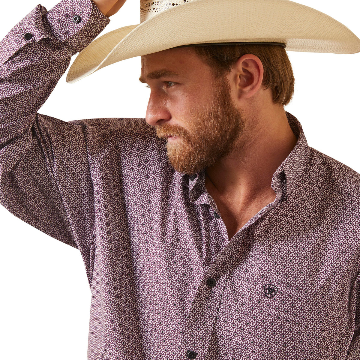  Ariat Men's Demetri Classic Fit Shirt