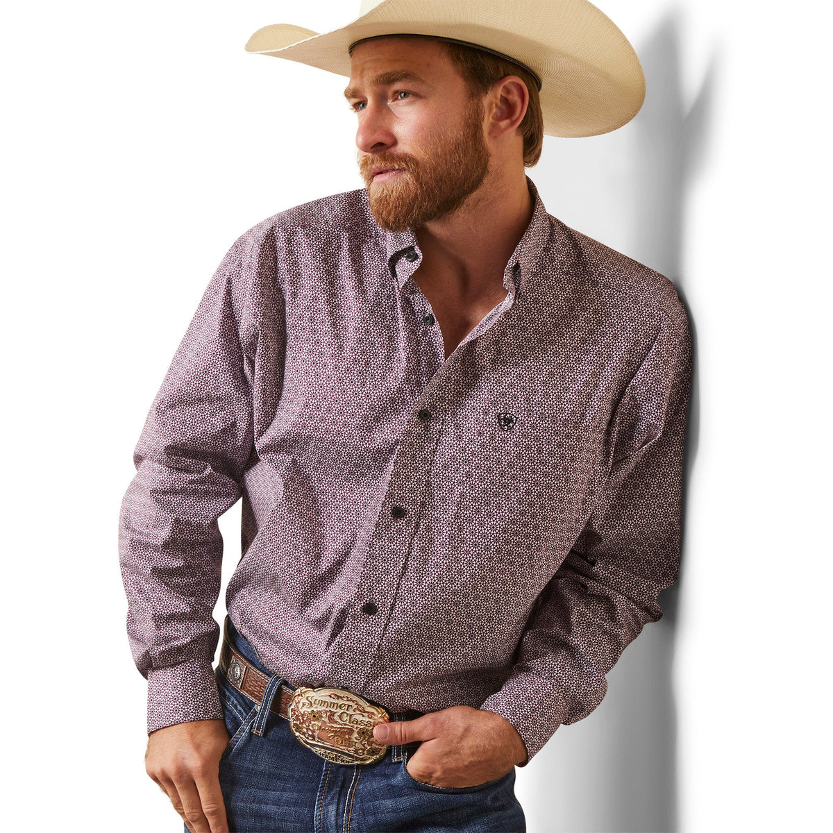  Ariat Men's Demetri Classic Fit Shirt