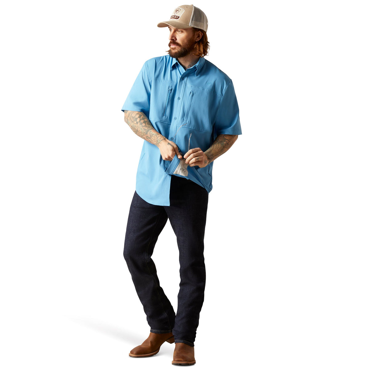  Ariat Men's VentTEK Short Sleeve