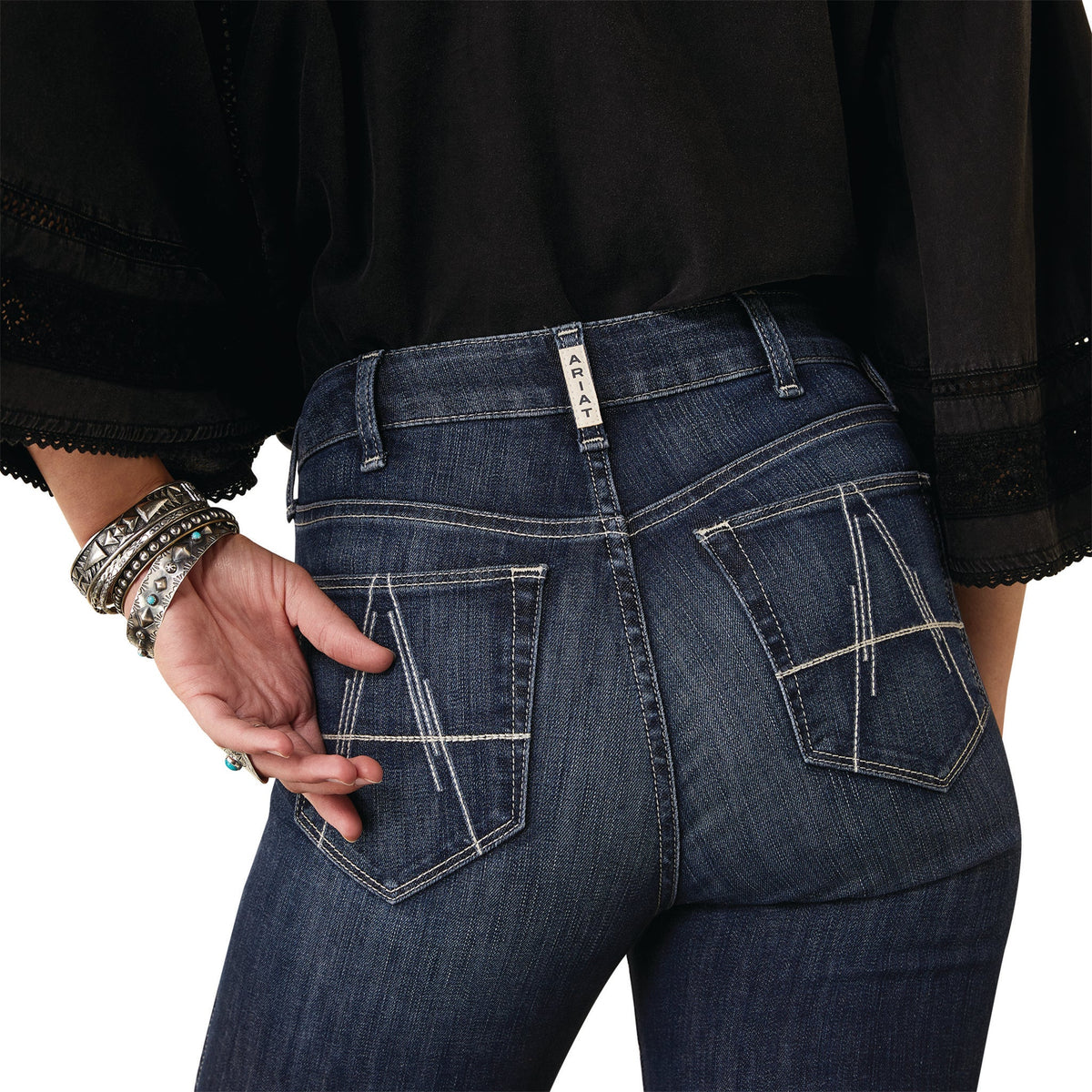  Ariat Women's R.E.A.L. Raegan Midnight Flare Jeans