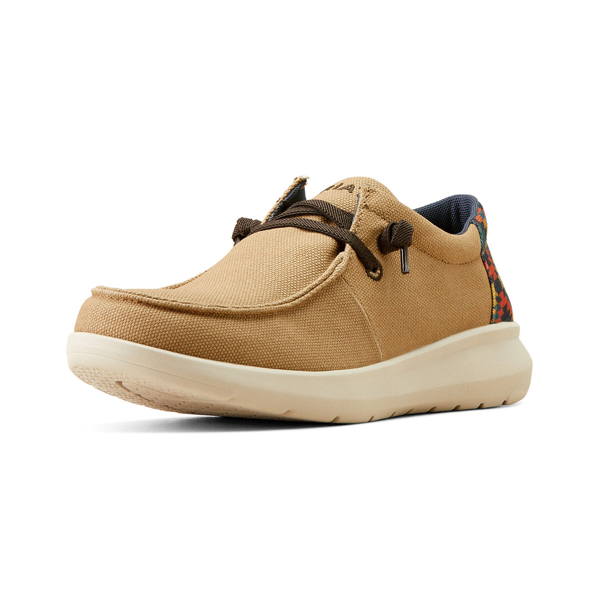  Ariat Men's Light Tan & Blue Aztec Hilo