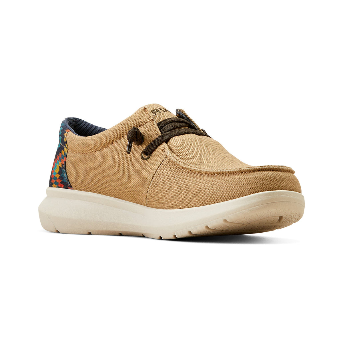  Ariat Men's Light Tan & Blue Aztec Hilo