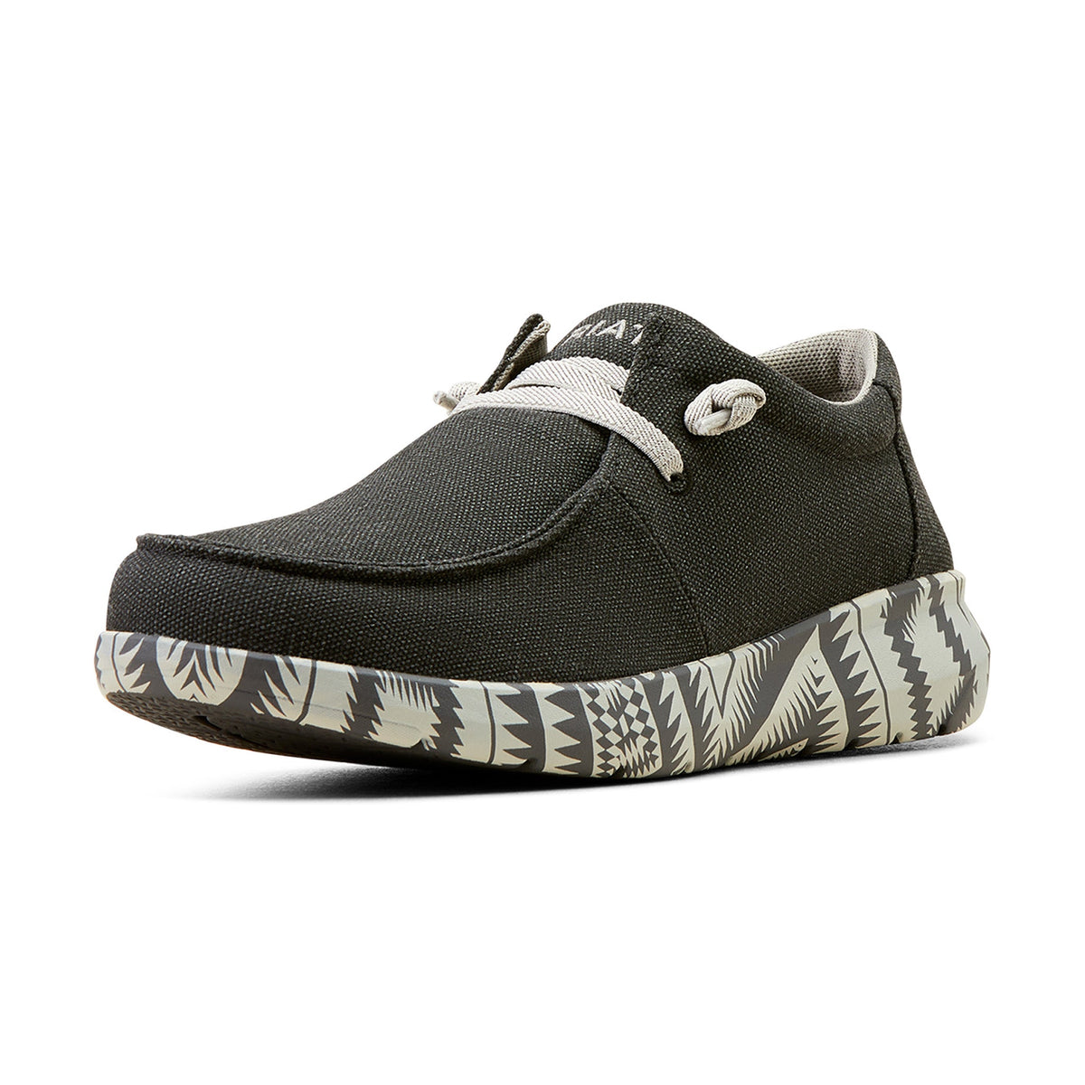  Ariat Men's Charcoal Grey & Aztec Hilo Shoes